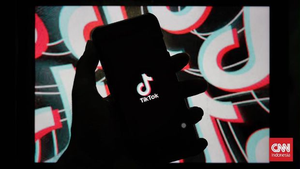 ilustrasi aplikasi TikTok. CNNIndonesia/Adhi Wicaksono