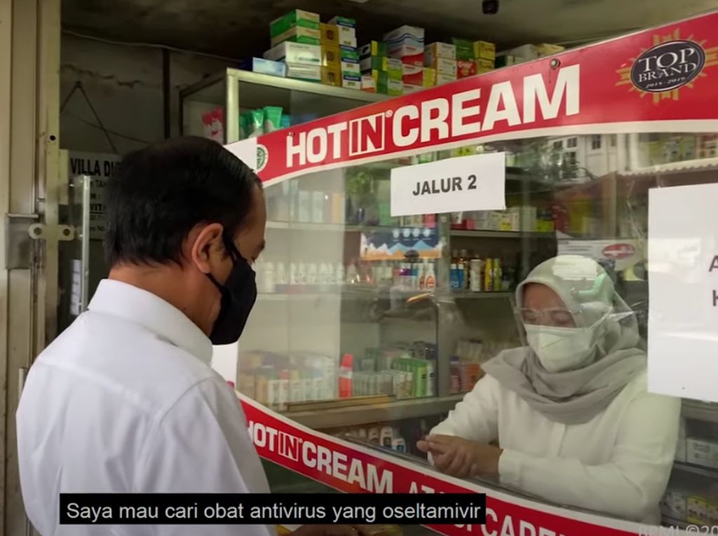 Dicari Jokowi di Apotek, Oseltamivir-Azithromycin Termasuk Obat COVID-19? Dicari Jokowi di Apotek, Oseltamivir-Azithromycin Termasuk Obat COVID-19?