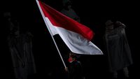 Sang Saka Merah Putih Berkibar di Olimpiade Tokyo