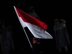 Sang Saka Merah Putih Berkibar di Olimpiade Tokyo