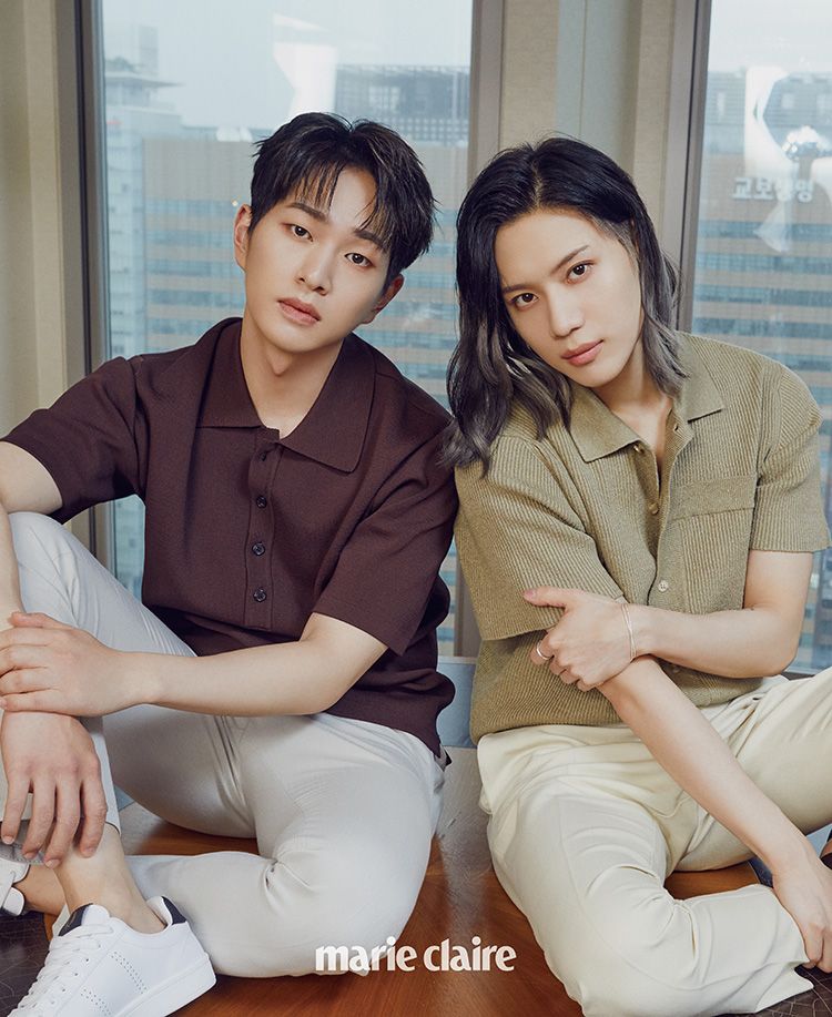Onew, Taemin / foto: marieclairekorea.com