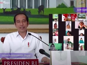 Curhatan Siswi SD ke Jokowi: Jenuh Sekolah di Rumah Curhatan Siswi SD ke Jokowi: Jenuh Sekolah di Rumah