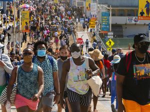 Diamuk Omicron, AS Cetak Rekor Global Rawat Inap Harian COVID-19