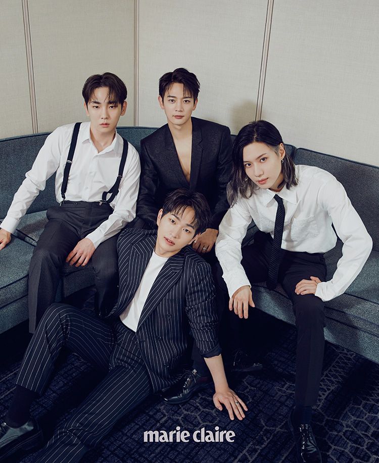 SHINee / foto: marieclairekorea.com