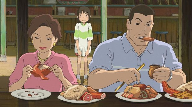 Tangkapan layar Film Spirited Away
