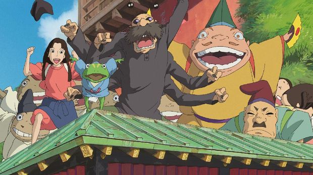 Tangkapan layar Film Spirited Away