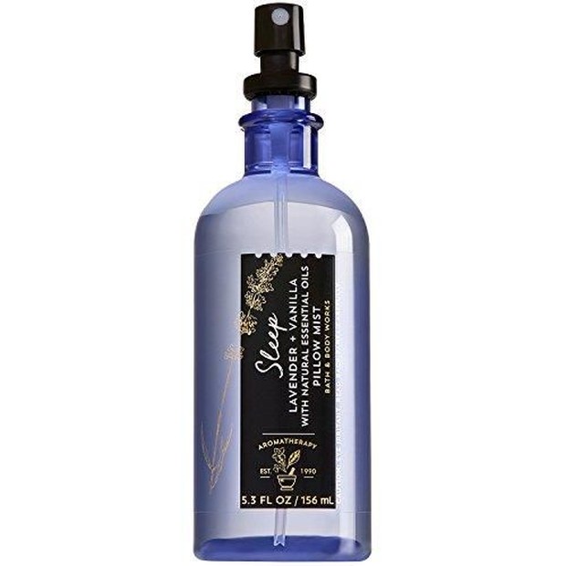 Bath and Body Works Aromatheraphy Sleep Lavender Vanilla Pillow and Body Mist.
