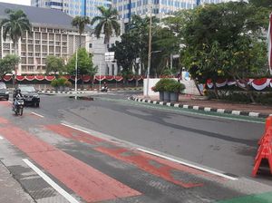 Mahasiswa dan Buruh Demo Istana Hari Ini, Pengalihan Lalin Situasional