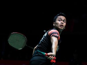 Ginting Menang Laga Pertama Jadi Trending Topic Twitter