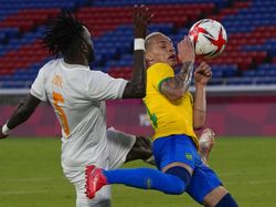 Hasil Olimpiade Tokyo 2020: Dua Kartu Merah, Brasil Vs Pantai Gading 0-0