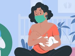 Ibu Positif COVID-19? Simak Panduan Menyusui Bayi yang Aman