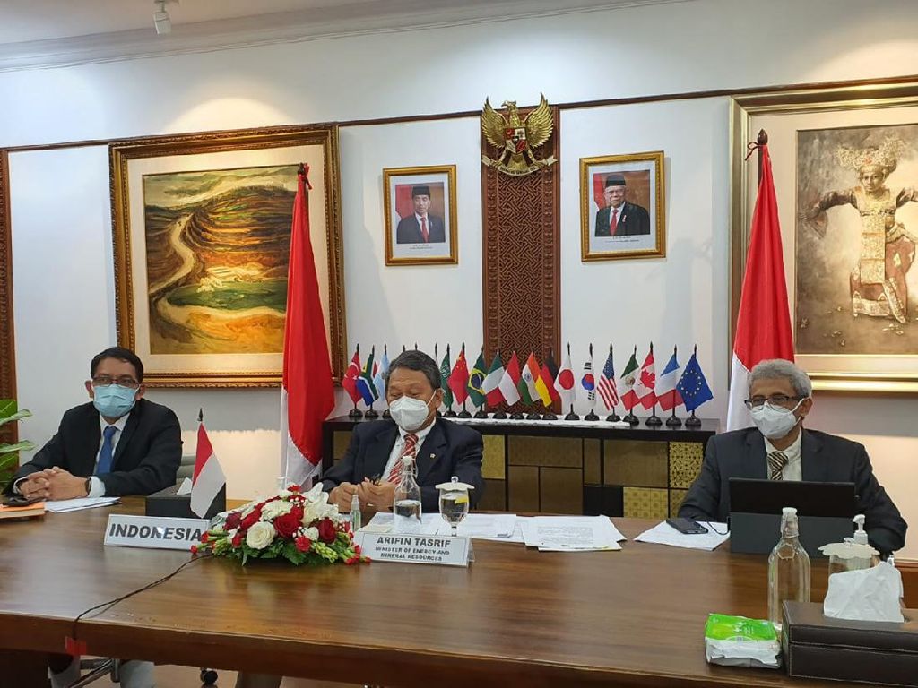 Menteri ESDM Bicara Langkah RI Menuju Ekonomi Hijau di Pertemuan G20 Menteri ESDM Bicara Langkah RI Menuju Ekonomi Hijau di Pertemuan G20