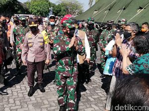 Cek Isolasi dan Vaksinasi Corona di Donohudan, Ini Pesan Panglima TNI Cek Isolasi dan Vaksinasi Corona di Donohudan, Ini Pesan Panglima TNI