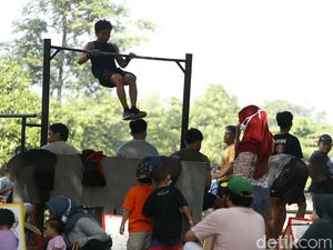 PPKM Masih Berlaku, BKT Ramai Pengunjung