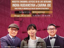 2 Ilmuwan Muda Asal Indonesia di Balik Pembuatan Vaksin AstraZeneca