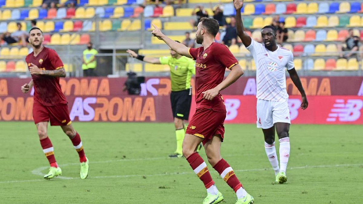 AS Roma mengalahkan Debreceni di pramusim. (Foto: dok. AS Roma)