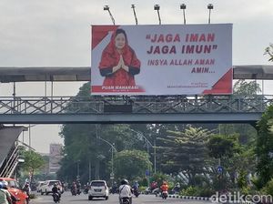 Satu Pelaku Vandalisme Baliho Puan Maharani di Surabaya Ditangkap