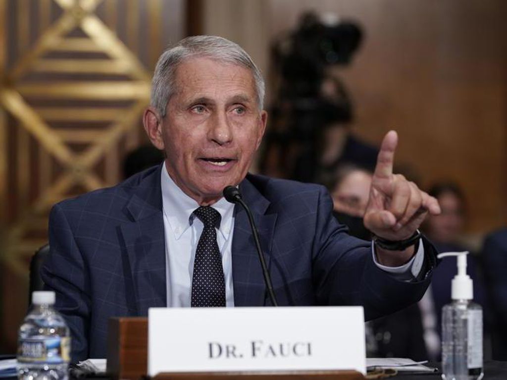 Pakar Penyakit Menular AS Anthony Fauci Positif COVID-19, Begini Kondisinya Pakar Penyakit Menular AS Anthony Fauci Positif COVID-19, Begini Kondisinya