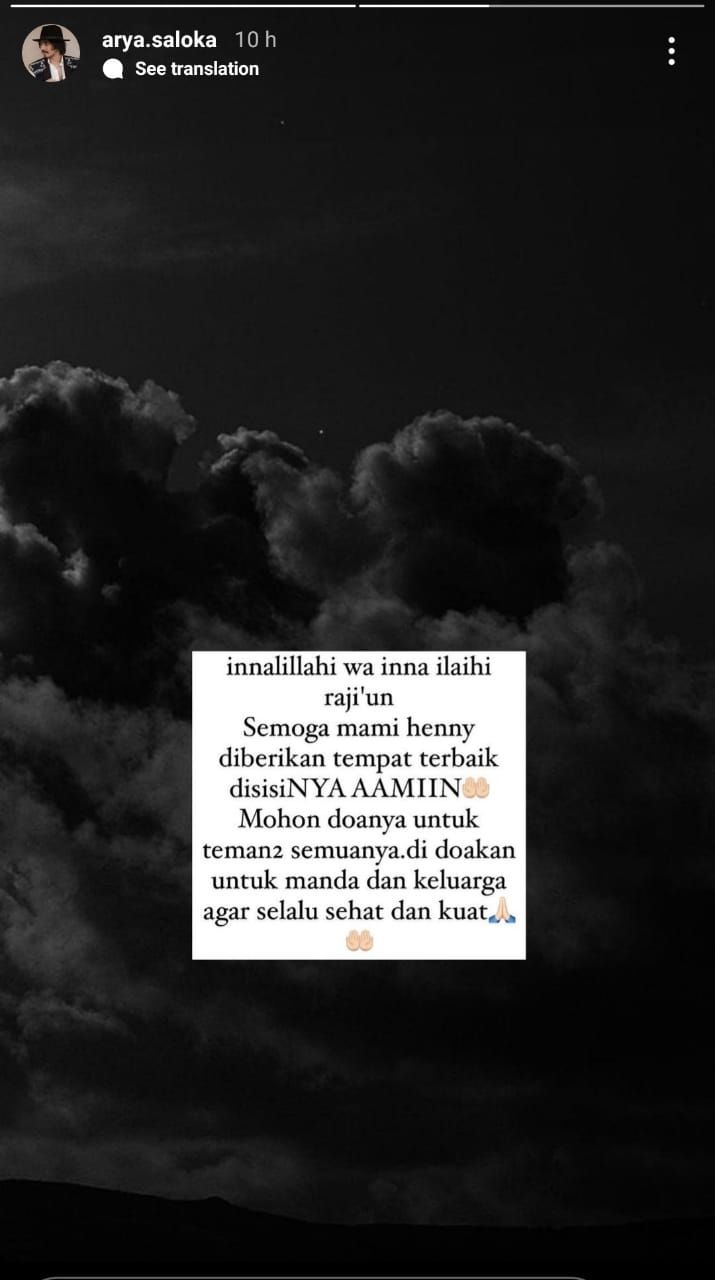 Duka Arya Saloka saat mengetahui ibunda Amanda Manopo meninggal dunia