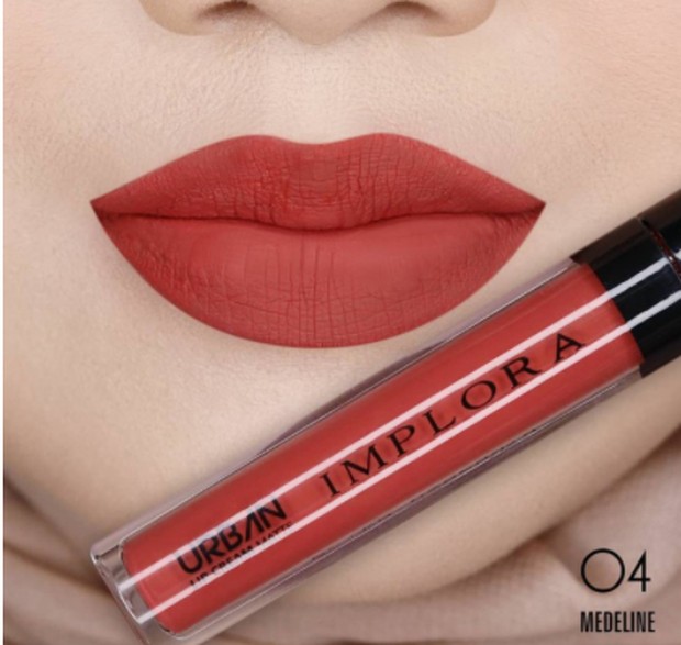 Implora Urban Lip Cream Matte #04 Medeline / foto: shopee.co.id/imploracosmetic