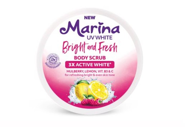 Marina UV White Body Scrub | Foto : www.sahabatmarina.com Marina UV White Body Scrub | Foto : www.sahabatmarina.com