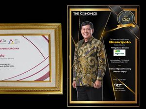 Dirut Pegadaian Diganjar Dua Penghargaan CEO di Masa Pandemi