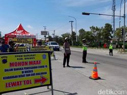 Selama Pintu Masuk Jateng Ditutup, 6.926 Kendaraan Diputar Balik di Brebes