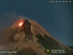 Terjadi Kebakaran di Lereng Gunung Merapi, BPPTKG: Tersulut Lava Pijar
