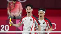 Luapan Ekpresi Kevin/Marcus Usai Memastikan ke Perempatfinal Olimpiade Tokyo