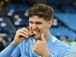 John Stones berada di urutan 10 daftar bek termahal saat ini. Ia direkrut Manchester City dari Everton seharga 55,6 juta Euro pada 2016. Foto: Getty Images/Pool