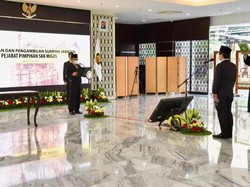 Lantik Pejabat SKK Migas, Menteri ESDM Paparkan Target Hulu Migas