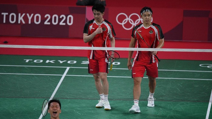 Ayah Kevin Sanjaya berharap anaknya bisa meraih medali emas Olimpiade Tokyo 2020 (ANTARA FOTO/SIGID KURNIAWAN)
