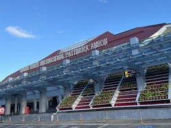 Pesawat SAM Air Tergelincir di Bandara Pattimura Ambon gegara Ban Pecah