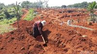 Kondisi Terkini Pemakaman Khusus COVID-19 di Pondok Rajeg