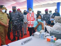 Kemenhub-TNI AU Gelar Vaksinasi Massal, Target 4.000 Orang Disuntik