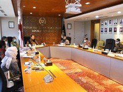 Rapat dengan Kemenkeu, Bamsoet Bahas Fokus Kerja MPR Saat Pandemi