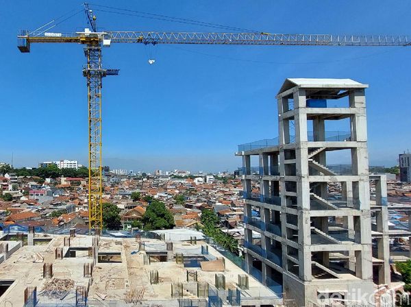 Penampakan Terkini Pembangunan Rumah Deret Tamansari Bandung