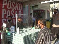 Polres Kendal Buka Posko Pasar Sehat di 13 Titik, Jemput Bola Vaksinasi