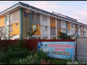 BOR Isolasi Terpusat Kota Tegal Rendah, Warga Pilih Isoman di Rumah