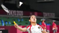 Aksi Gregoria Mariska Tumbangkan Tunggal Putri Belgia