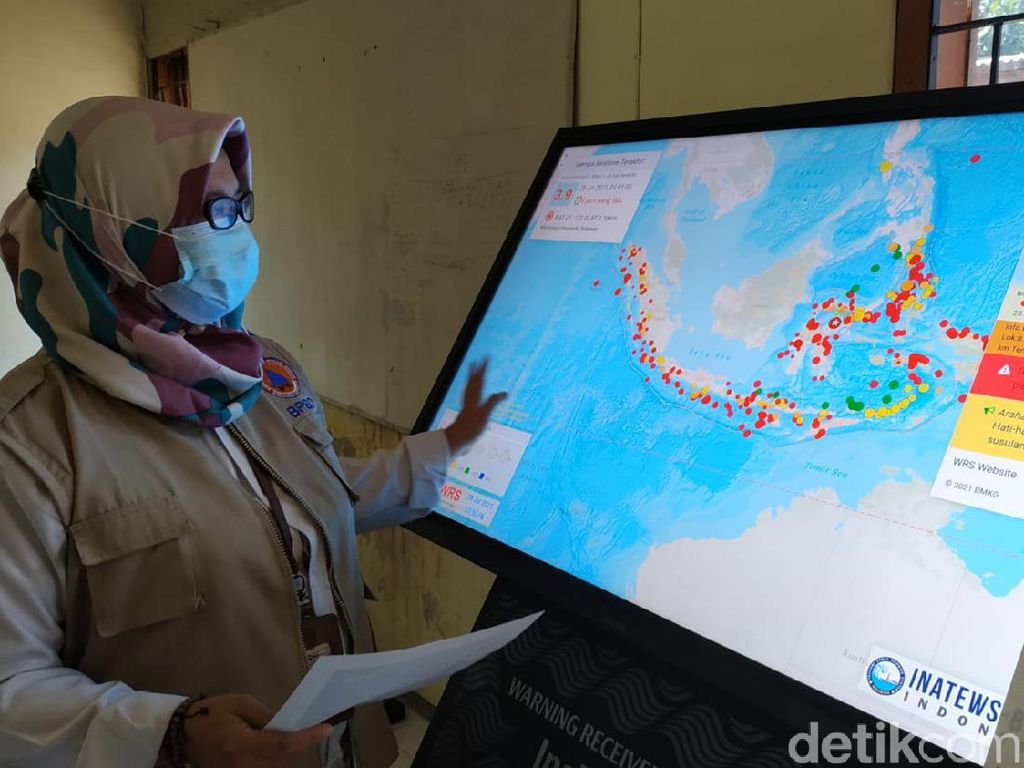 Pacitan Masuk Zona Merah Gempa dan Tsunami, Ini Langkah BPBD Pacitan Masuk Zona Merah Gempa dan Tsunami, Ini Langkah BPBD
