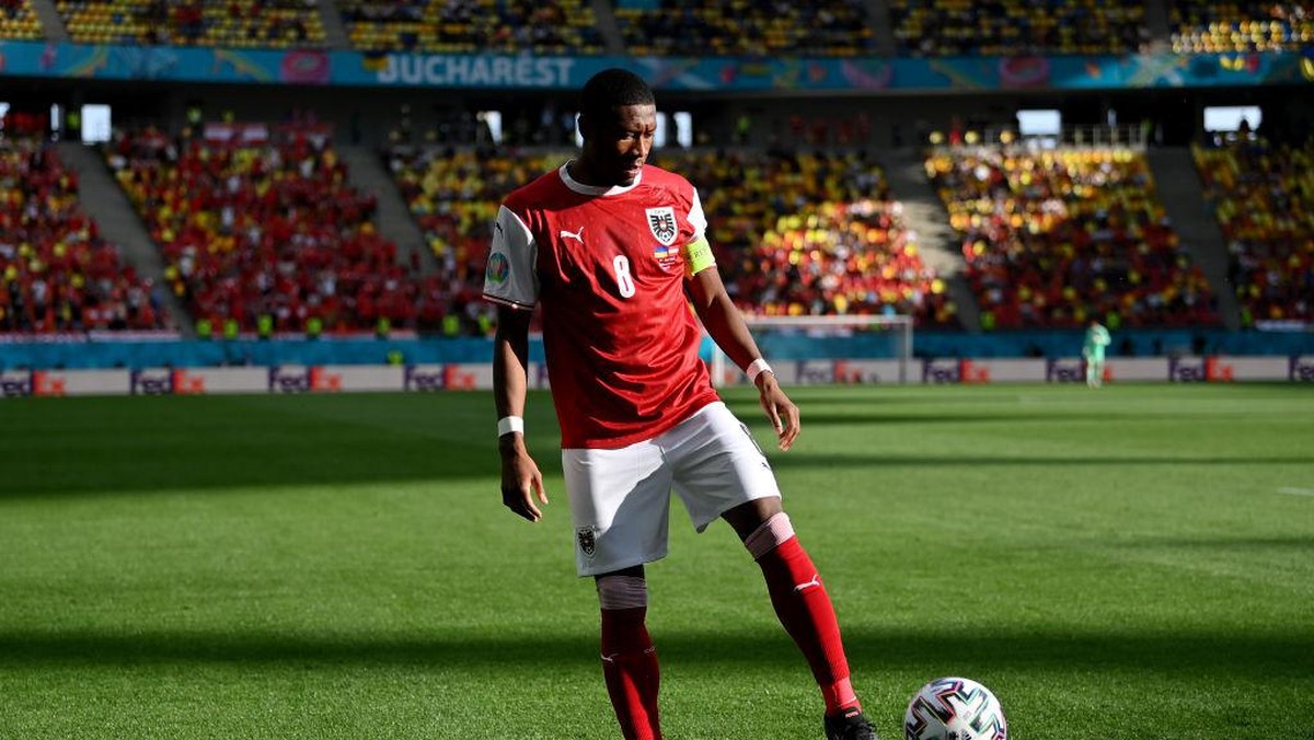 David Alaba positif Covid-19 (Getty Images/Justin Setterfield)