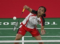 Hasil Bulutangkis Olimpiade Tokyo 2020: Menang, Gregoria ke Fase Gugur