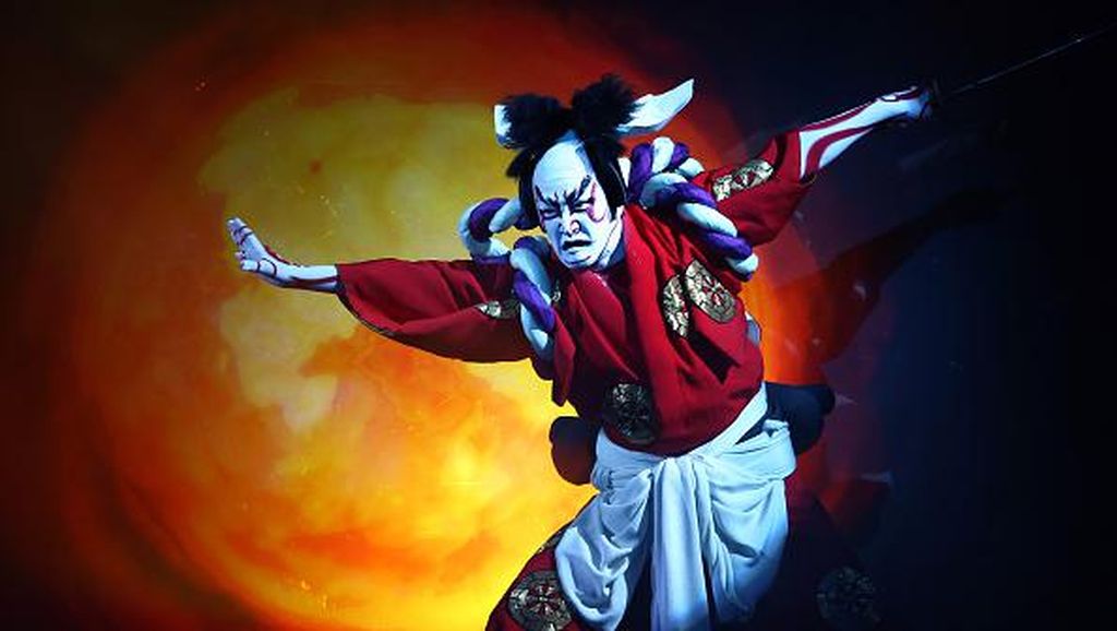 Potret Kabuki, Seni Teater Tradisional Jepang yang Jadi Pembuka Olimpiade