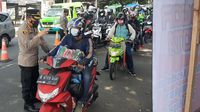 Razia Vaksin di Jalan Raya Kota Bogor