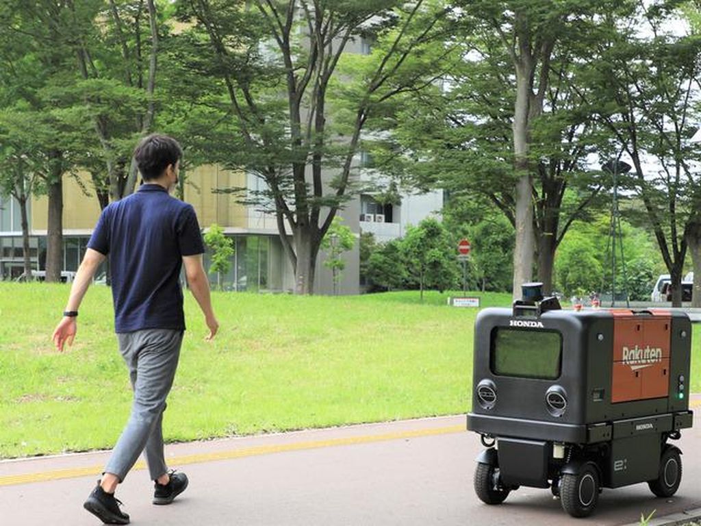 Di Indonesia Masih Teriak Paket!, Kurir Antar Barang di Jepang Mulai Pakai Robot