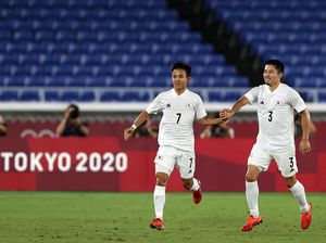 Hasil Sepakbola Olimpiade 2020: Jepang Bantai Prancis 4-0