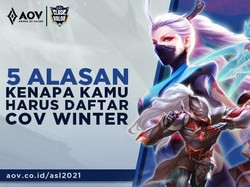 5 Alasan Harus Ikut Turnamen Clash of Valor (COV) Winter Arena of Valor