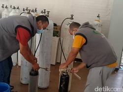 Mantap Lur! Ada Jasa Isi Ulang Oksigen Gratis di Kota Pekalongan