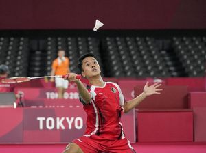 Hasil Bulutangkis Olimpiade: Anthony Ginting ke Semifinal!